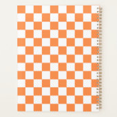 Classic visual orange checkerboard  planer (Rückseite)