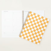 Classic visual peach checkerboard  planer (Anzeige)