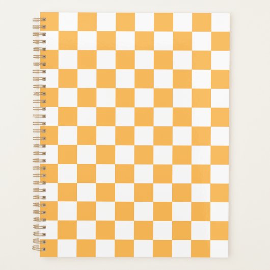 Classic visual peach checkerboard  planer (Vorderseite)