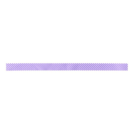 Classic visual purple checkerboard  satinband (Vorderseite)