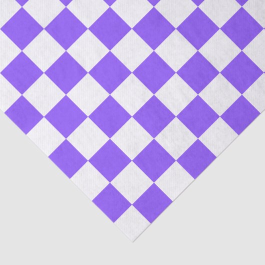 Classic visual purple checkerboard seidenpapier (Ausschnitt)