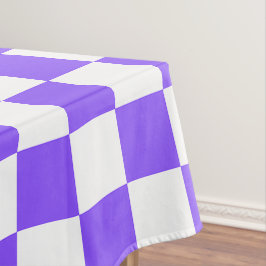 Classic visual purple checkerboard  tischdecke