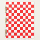 Classic visual red checkerboard  planer (Vorderseite)