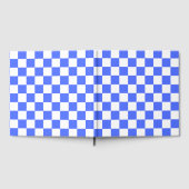 Classic visual sapphire checkerboard  gästebuch (Voll)