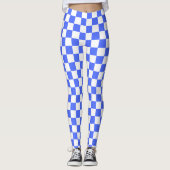 Classic visual sapphire checkerboard  leggings (Vorderseite)