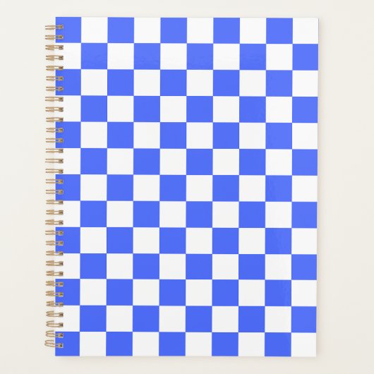 Classic visual sapphire checkerboard  planer (Vorderseite)