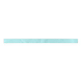 Classic visual turquoise blue checkerboard  satinband (Vorderseite)
