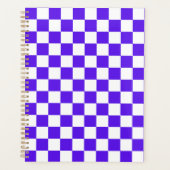 Classic visual violet checkerboard  planer (Vorderseite)