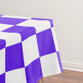 Classic visual violet checkerboard  tischdecke