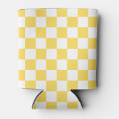 Classic visual yellow checkerboard  dosenkühler (Vorderseite)