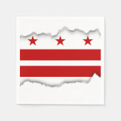 Classic Washington D.C. Flag Serviette (Vorderseite)