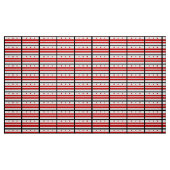 Classic Washington D.C. Flag Stoff (Fat Quarter (45,7 x 55,9 cm))