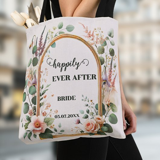 Classic Watercolor Blume Elegante Hochzeit Tasche