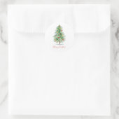 Classic Watercolor Christmas Stickers (Tasche)