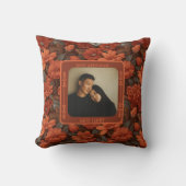 Classic Wedding 15Th Anniversary Throw Pillow  Kissen (Vorderseite)