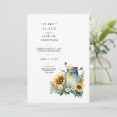 Classic Wedding Birthday Baby Shower Retirement Einladung (Stehend Vorderseite)