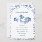 Classic wedding invitations einladung (Vorderseite)