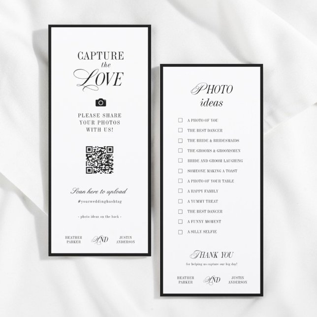 Classic Wedding Photo Scavenger Hunt Game Cards (Von Creator hochgeladen)