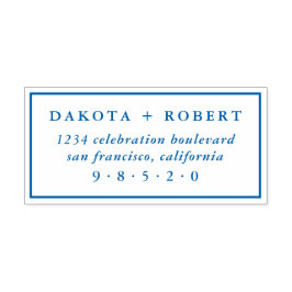 Classic Wedding Rücksendeadresse Permastempel