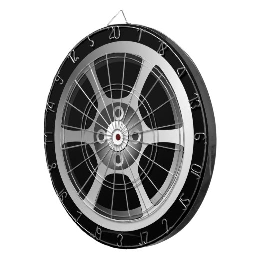 Classic Wheels Dartscheibe (Vorderseite rechts)