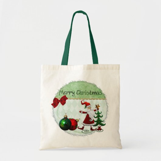 Classic Whimsey Christmas GIFT Tragetasche (Vorne)