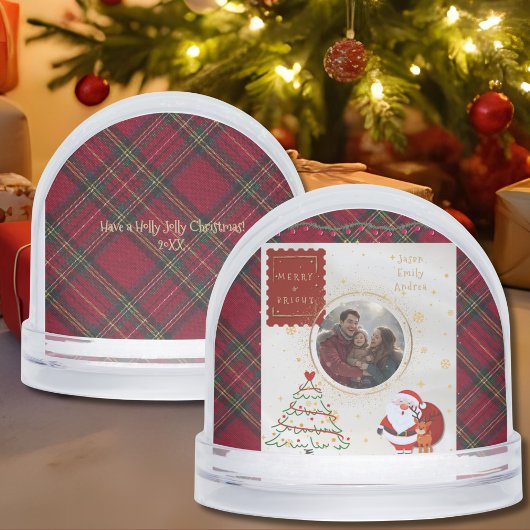 Classic Whimsical Photo  Schneekugeln