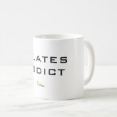 Classic White 11 oz Tasse | Pilates Addict (VorderseiteRechts)