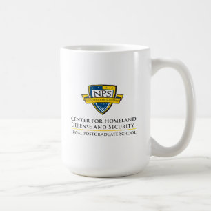 Classic White 15oz Tasse - farbiges Logo
