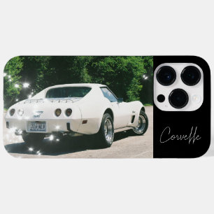Classic White 1975 Corvette Stingray Case-Mate iPhone 14 Pro Max Hülle