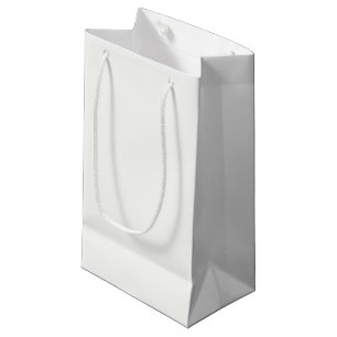 Classic White CUSTOM Geschenktaschen Kleine Geschenktüte