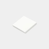 Classic White CUSTOM Post-it Klebezettel (angewinkelt)