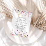 Classic Wild Colorful Floral Nuestra Boda Wedding Einladung<br><div class="desc">Diese klassische wilde bunt blumenreiche Nuestra boda Hochzeitseinladung ist perfekt für eine tropische Hochzeit. Das Design besteht aus rosa,  lila,  gelben,  bordeauxfarbenen,  von der Marine und blau gezeichnet wilden Blume,  die in schönen Formen angeordnet sind.</div>