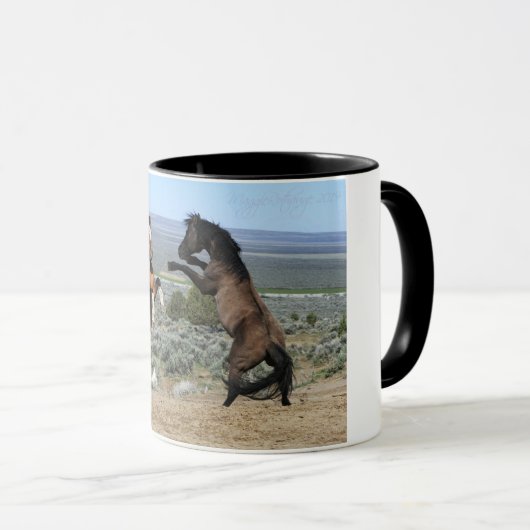 Classic Wild Mustang, 11 oz Tasse (VorderseiteRechts)