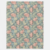 Classic William Morris Cosy Elegance mutierte Farb Fleecedecke (Vorderseite)