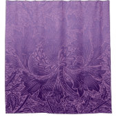 Classic William Morris Honeysuckle Blume Duschvorhang (Vorderseite)