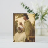 Classic Wine Art Postkarte (Stehend Vorderseite)