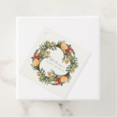 Classic Winter Weihnachtskrautdusche Geschenkanhänger (Beispiel)