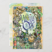 Classic Wizard for Oz Character Note Card Mitteilungskarte (Vorne/Hinten)