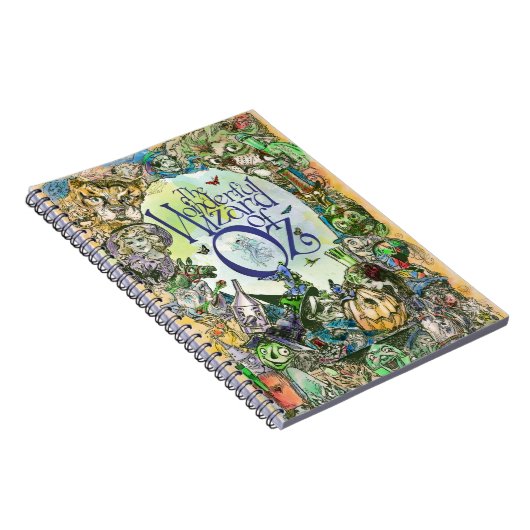 Classic Wizard für Oz Character Notebook Notizblock (Rechte Seite)