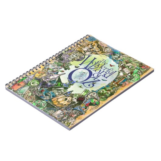 Classic Wizard für Oz Character Notebook Notizblock (Linke Seite)