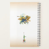 CLASSIC WIZARD Illustrierte Abdeckung Kunst Notizblock (Rückseite)