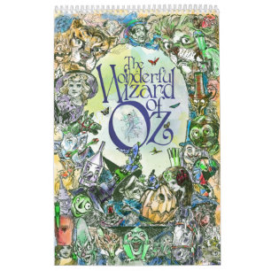 CLASSIC WIZARD of OZ CALENDAR - alle 12 Monate! Kalender