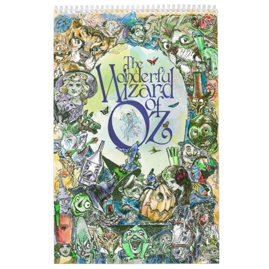 CLASSIC WIZARD of OZ CALENDAR - alle 12 Monate! Kalender (Titelbild)