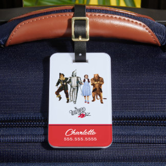 Classic Wizard of Oz Characters Gepäckanhänger