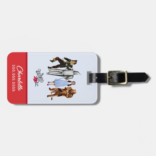 Classic Wizard of Oz Characters Gepäckanhänger (Vorderseite horizontal)