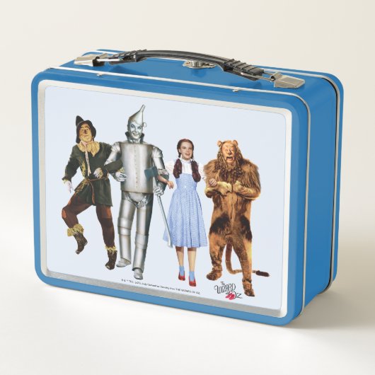 Classic Wizard of Oz Characters Metall Brotdose (Rückseite)
