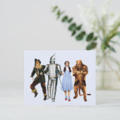 Classic Wizard of Oz Characters Postkarte (Stehend Vorderseite)