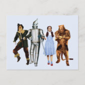 Classic Wizard of Oz Characters Postkarte (Vorderseite)