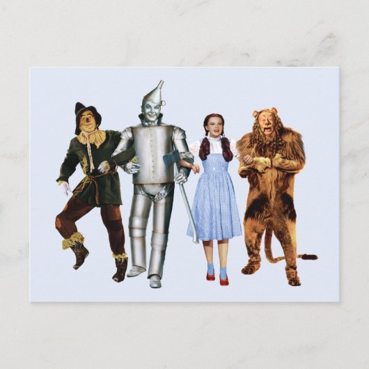 Classic Wizard of Oz Characters Postkarte (Vorderseite)