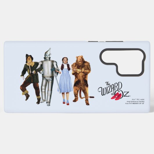 Classic Wizard of Oz Characters Samsung Galaxy Hülle (Rückseite (Horizontal))